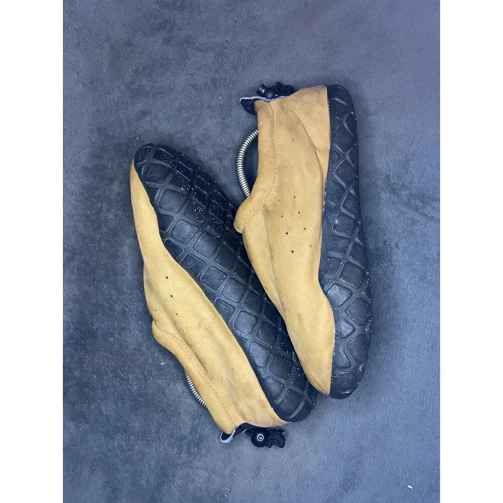 Vintage 90s Nike Air Moc Flax Brick-Flax 175035-261 Shoes Mens US Size 7 RARE
